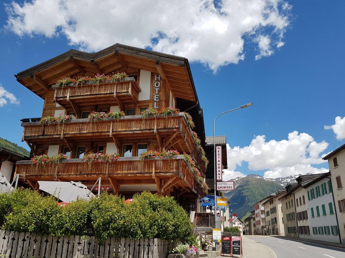 Hotel Grimsel Obergesteln Bagian luar foto